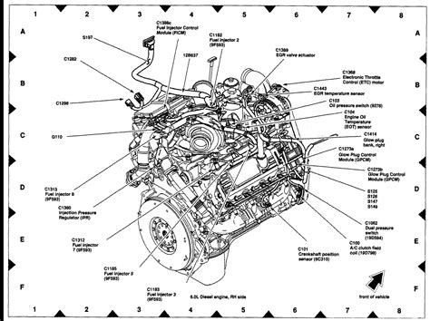 ford 7 3 engine parts diagram 